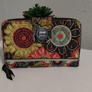 Vera Bradley Multicolor Quilted Wallet